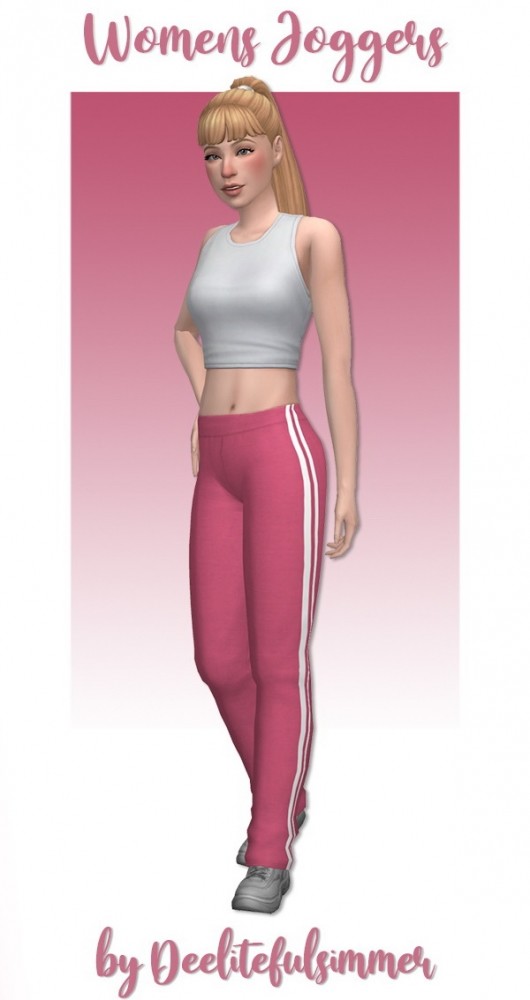 Sims 4 Womens joggers at Deeliteful Simmer