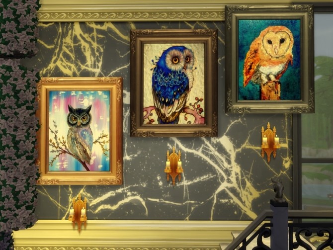 Sims 4 Second Owls Sets at Anna Quinn Stories