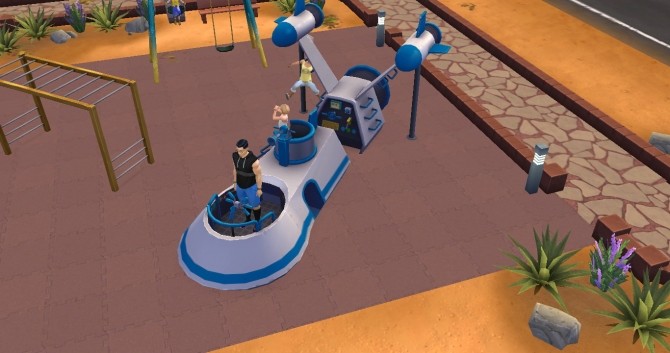 Sims 4 Can Play on Playgrounds by tecnic at Mod The Sims