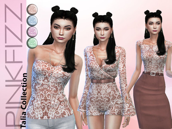 Sims 4 Talia Collection by Pinkfizzzzz at TSR