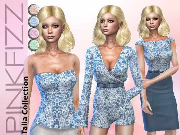 Sims 4 Talia Collection by Pinkfizzzzz at TSR
