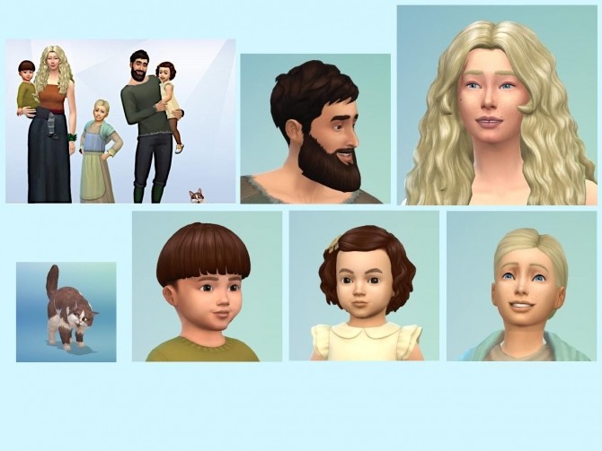 Sims 4 The Nypan Family at KyriaT’s Sims 4 World