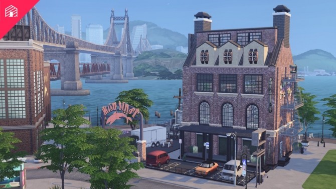 Sims 4 The Loft at Harrie