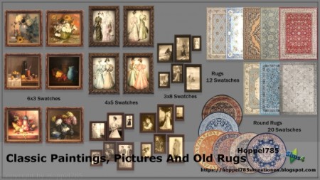Paintings, Pictures And Old Rugs at Hoppel785