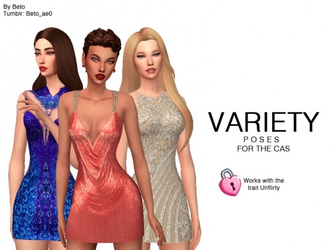 Sims 4 Variety Poses by Beto ae0 at TSR