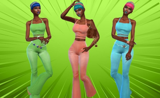 Sims 4 Shes Charmin Set at Teenageeaglerunner