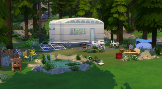 The Granite Falls caravan by Pyrenea at Sims Artists » Sims 4 Updates