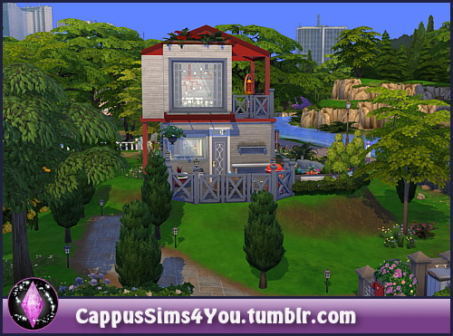 Sims 4 Tiny Corinna house at CappusSims4You