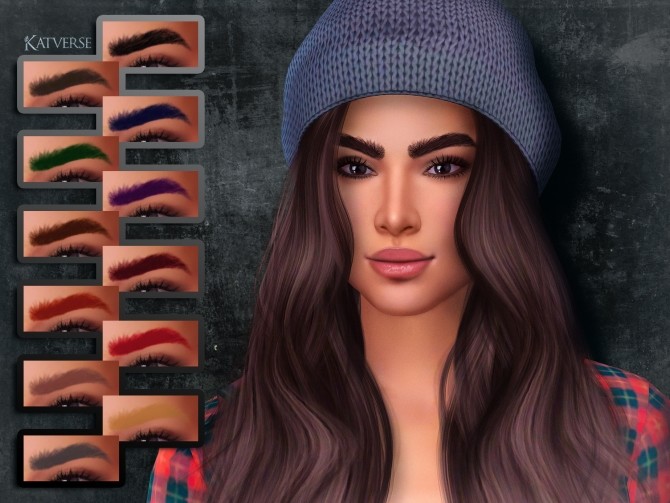 Sims 4 Rana Eyebrows at Katverse