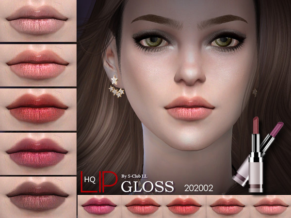Sims 4 Lipstick 202002 by S Club LL at TSR