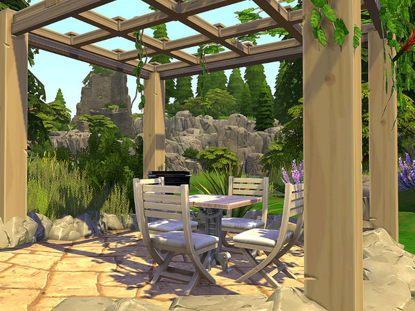 Sims 4 Natural Micro Home No CC by Sarina Sims at TSR