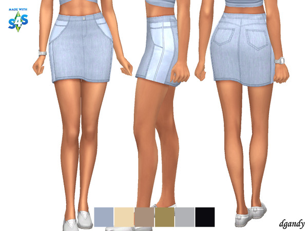 Sims 4 Skirt 20200213 by dgandy at TSR