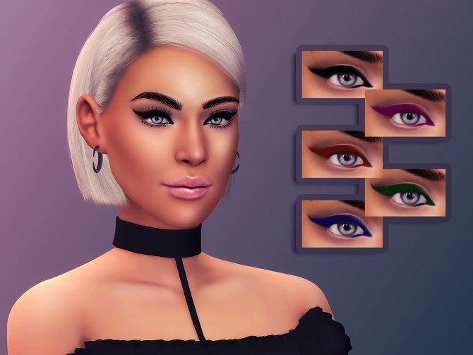 Sims 4 Zeva Eyeliner at Katverse