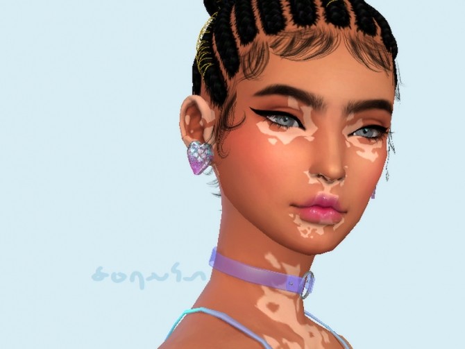Sims 4 Kitty Eyeliner by Saruin at TSR