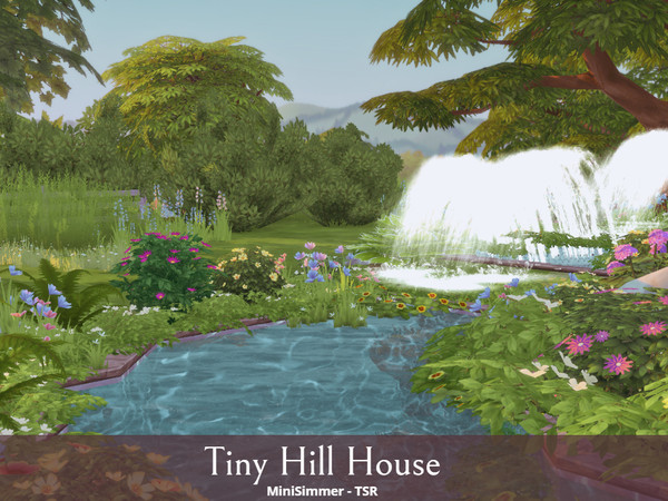 Sims 4 Tiny Hill House by Mini Simmer at TSR