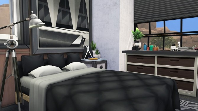 Sims 4 INDUSTRIAL MICRO HOME at Aveline Sims