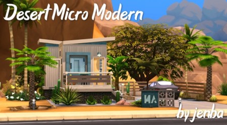 Desert Micro Modern Home at Jenba Sims