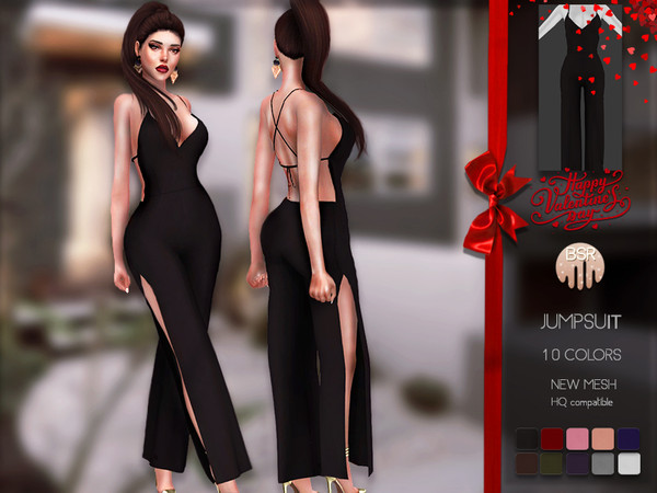 Sims 4 Jumpsuit BD187 by busra tr at TSR