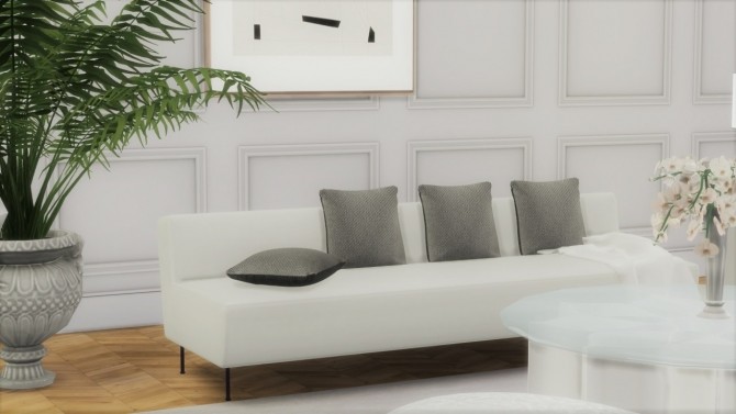 Sims 4 MODERN LINE COLLECTION: sofas and armchair at Meinkatz Creations