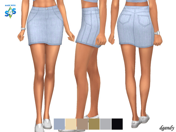 Sims 4 Skirt 20200211 by dgandy at TSR