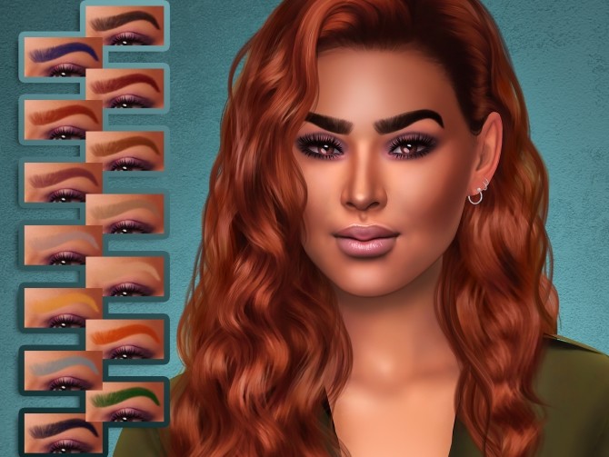 Sims 4 Mira Eyebrows at Katverse