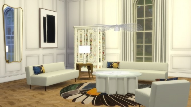 Sims 4 MODERN LINE COLLECTION: sofas and armchair at Meinkatz Creations