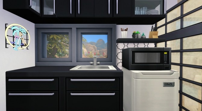 Sims 4 Desert Micro Modern Home at Jenba Sims