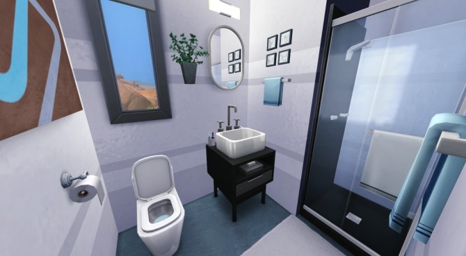 Sims 4 Desert Micro Modern Home at Jenba Sims