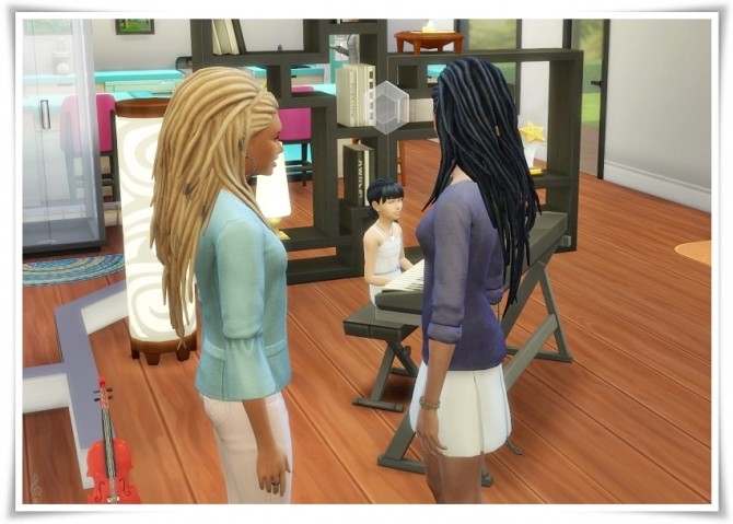 Sims 4 Jessie Dreads Hair at Birksches Sims Blog