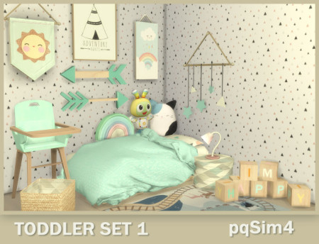 Toddler Set 1 at pqSims4 » Sims 4 Updates