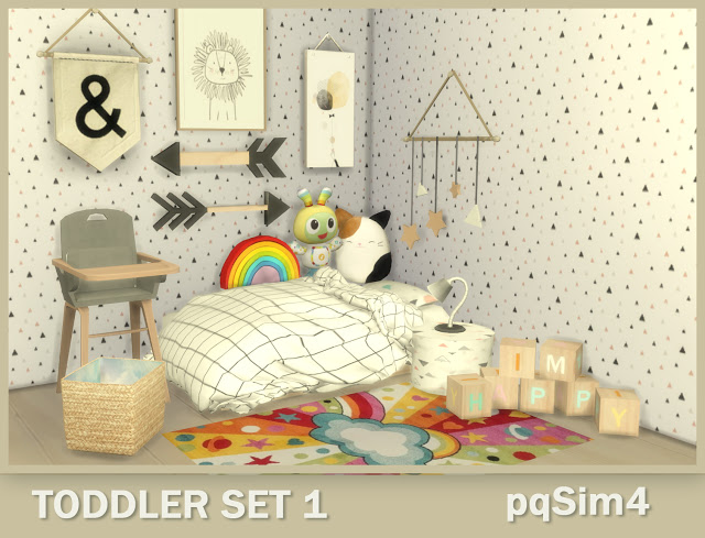 Sims 4 Toddler Set 1 at pqSims4