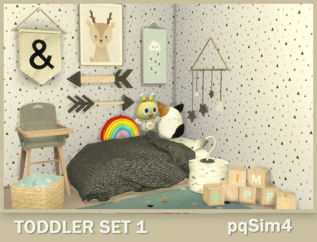 Sims 4 Toddler Set 1 at pqSims4