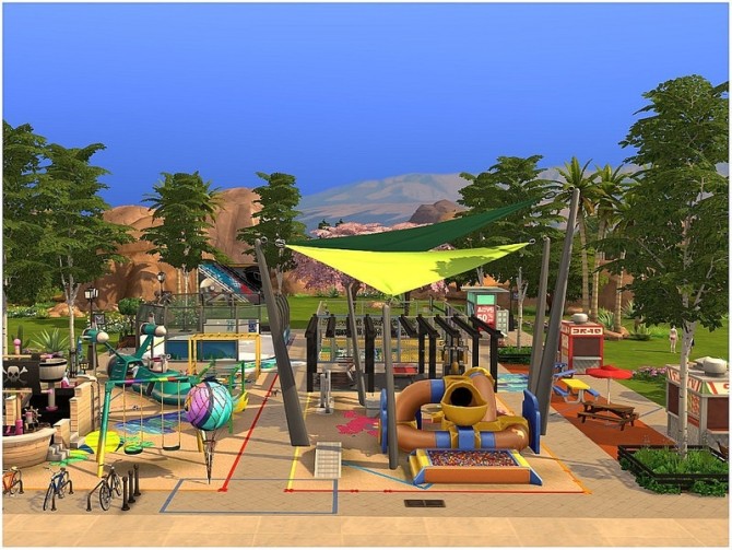 Sims 4 Kids Playground by lotsbymanal at TSR