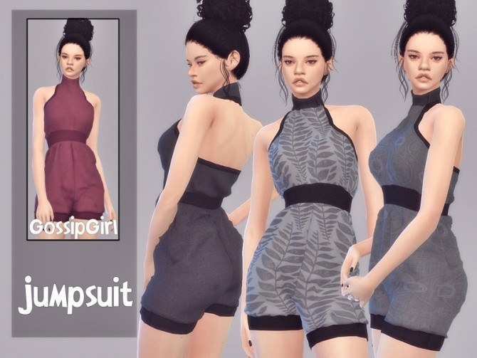 Sims 4 Jumpsuit by GossipGirl at TSR
