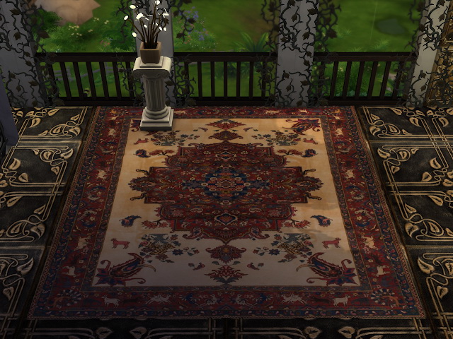 Sims 4 More Persian Rugs Collection Set 3 at Anna Quinn Stories