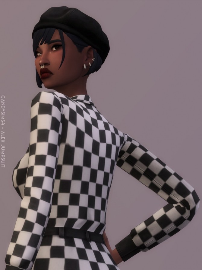 Sims 4 ALEX JUMPSUIT at Candy Sims 4