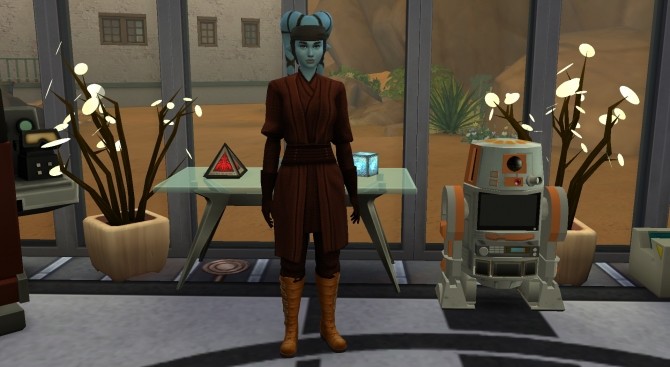 Sims 4 Star Wars Darth Maul Robe Recolors by Wanderflame at Mod The Sims