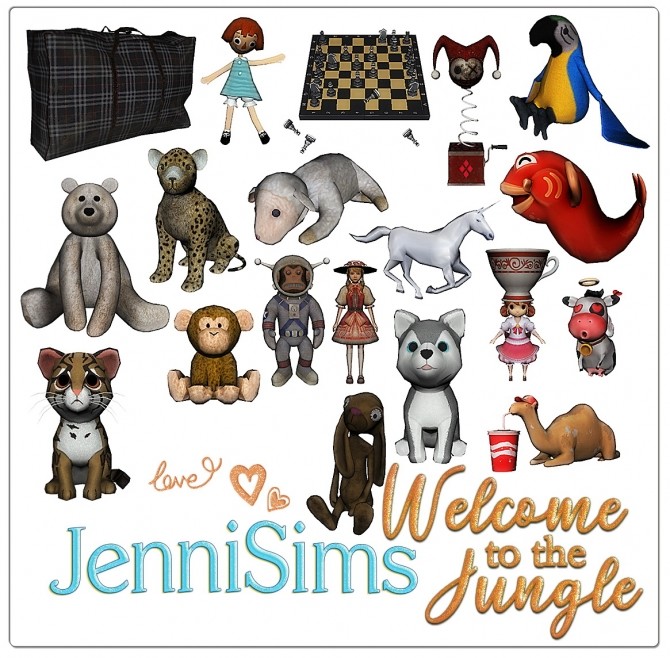 Sims 4 Clutter Decorative 20 Items at Jenni Sims