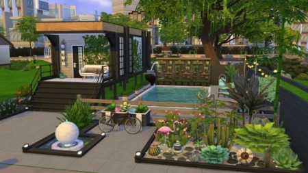Aloes tiny home by Bloup at Sims Artists