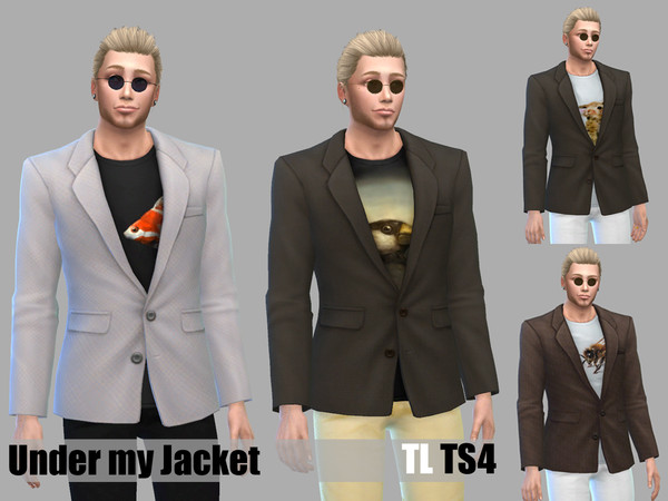 Sims 4 Under my Jacket by TitusLinde at TSR
