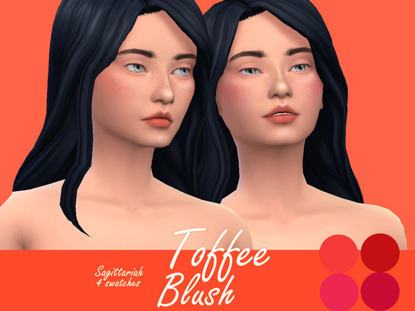 Sims 4 Toffee Blush by Sagittariah at TSR