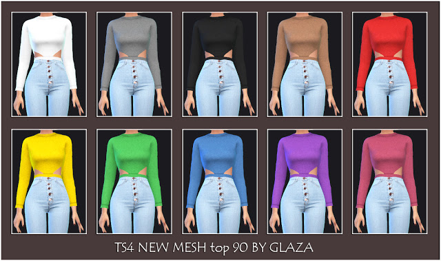 Sims 4 Top 90 at All by Glaza