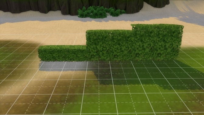 Sims 4 Short Hedge by skinyafter5 at Mod The Sims
