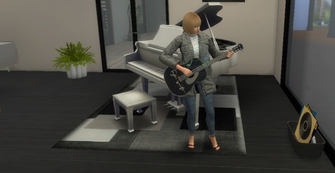 Sims 4 Taylor Swift guitar by simslyswift at Mod The Sims