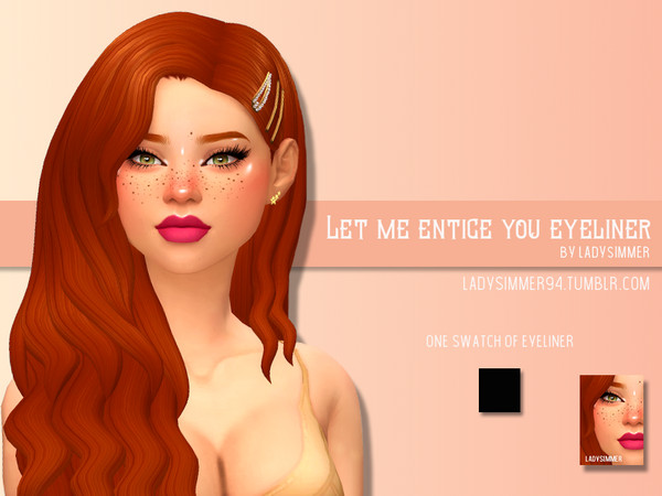 Sims 4 Let Me Entice You Eyeliner by LadySimmer94 at TSR