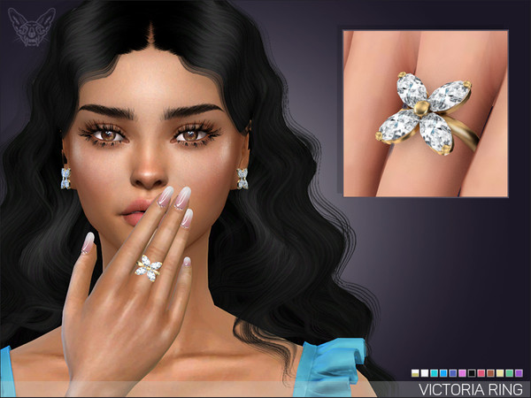 Sims 4 Victoria Ring by feyona at TSR