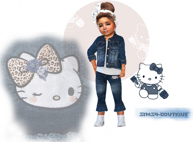 Sims 4 Designer Jacket for Girls at Sims4 Boutique
