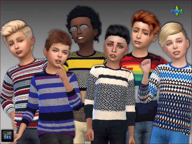 Sims 4 Pullover for boys at Arte Della Vita