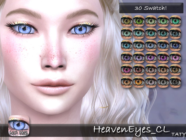 Sims 4 Heaven Eyes CL by tatygagg at TSR