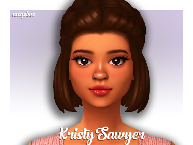 Sims 4 Kristy Sawyer at MSQ Sims